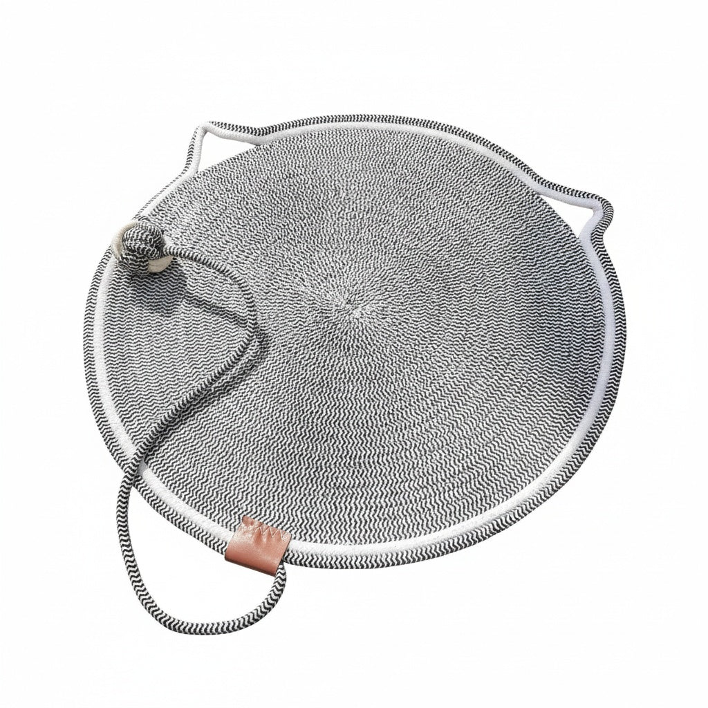 Cat Scratching Pad & Sleeper - Year-Round Sisal Toy, Scratch-Resistant & Shed-Free