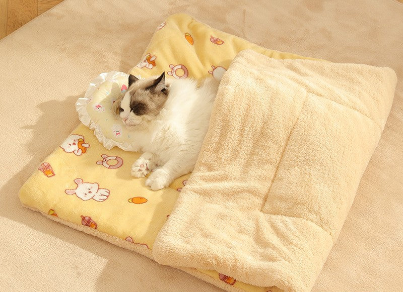 All-Season Pet Blanket  Bed Mat