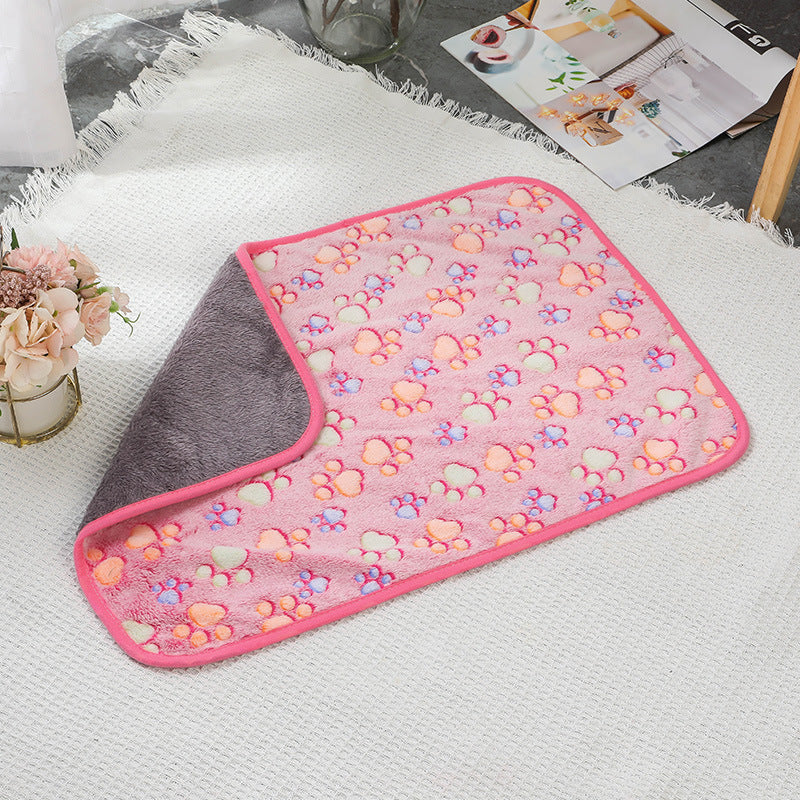 Waterproof Pet Throw Blanket - Flannel Top, Reversible, Machine Washable