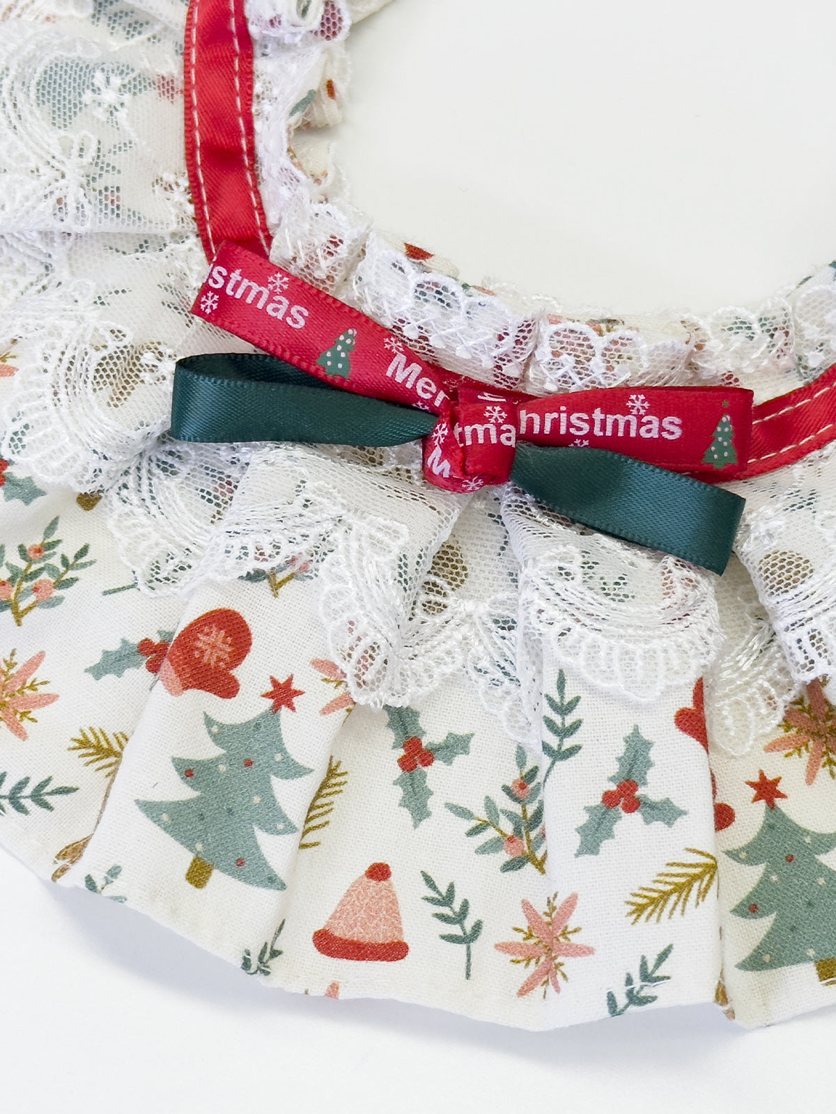 Cat Dog Collar Bandana Bowknot Christmas