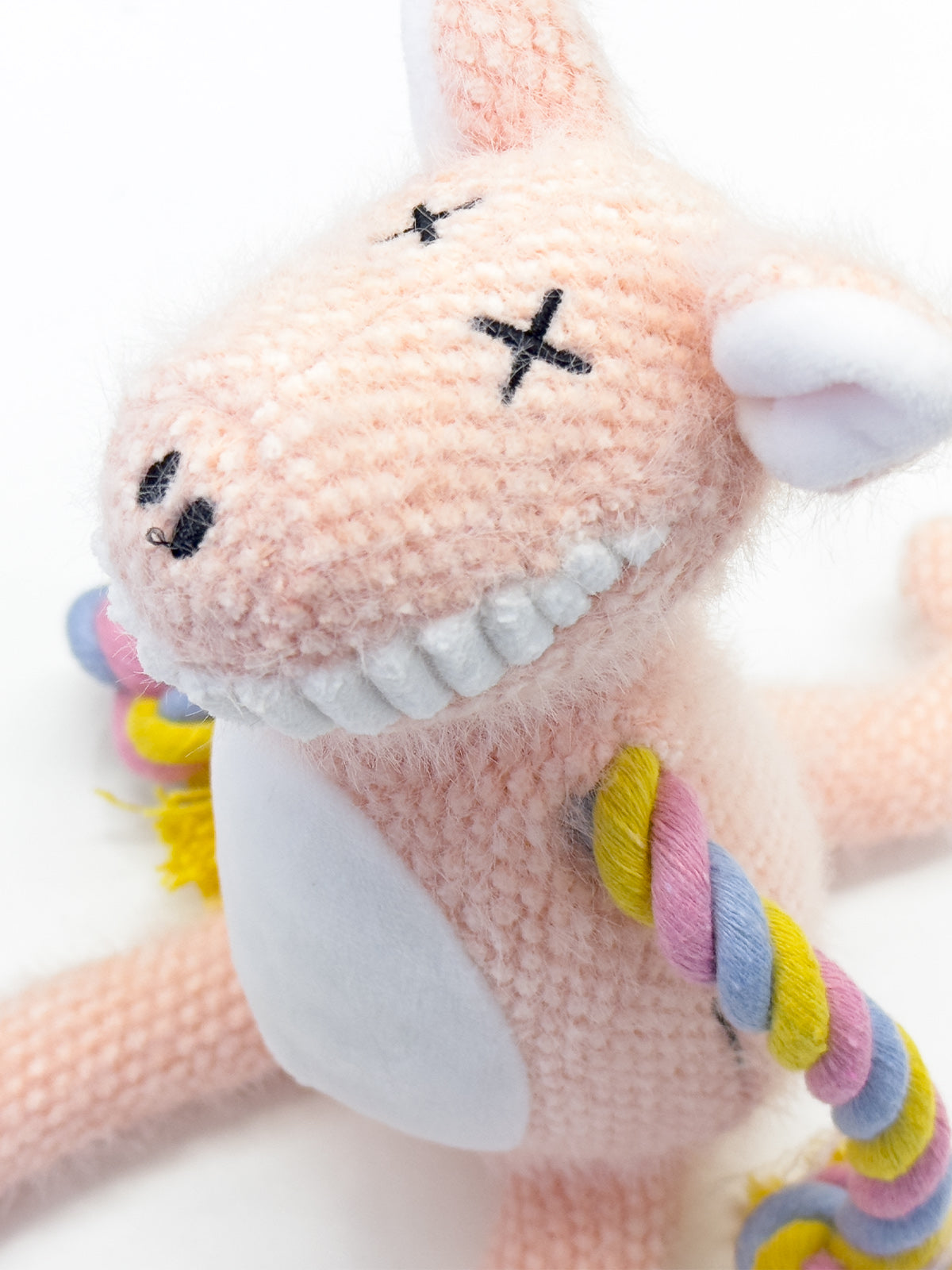 Pet Toys Crinkle Sound BB Call Squeak Rope